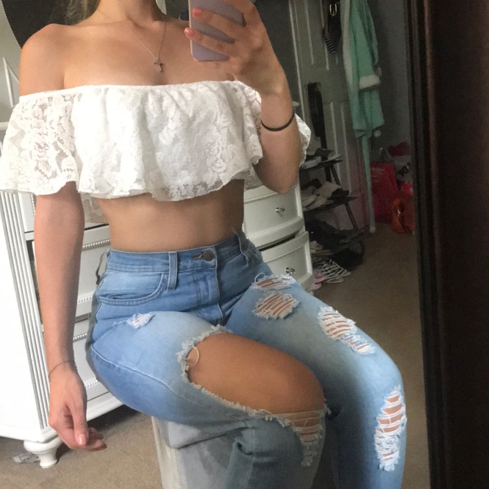 Lace Crop Top